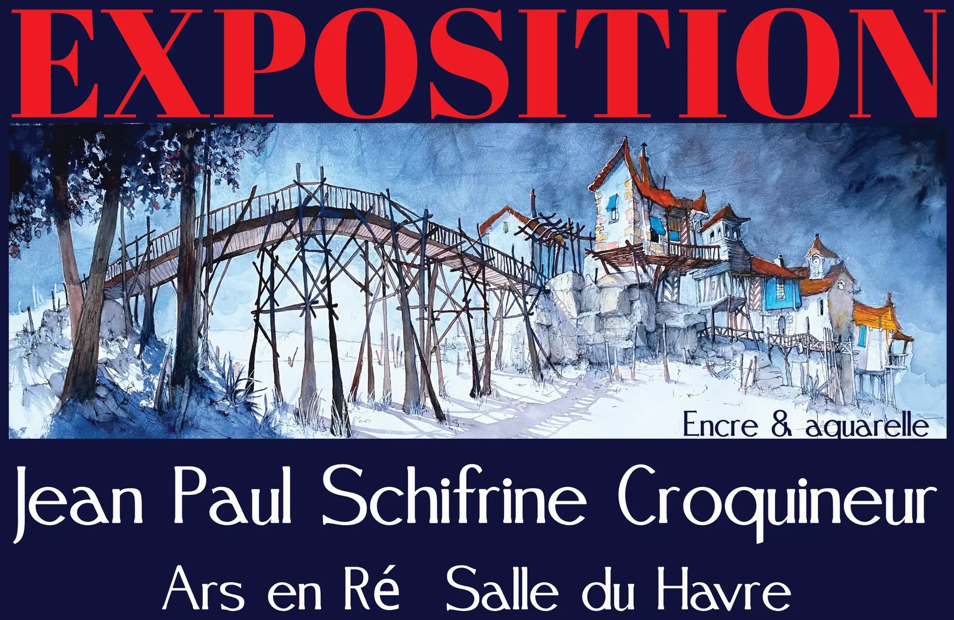 Visuel de l'exposition Jean-Paul Schifrine