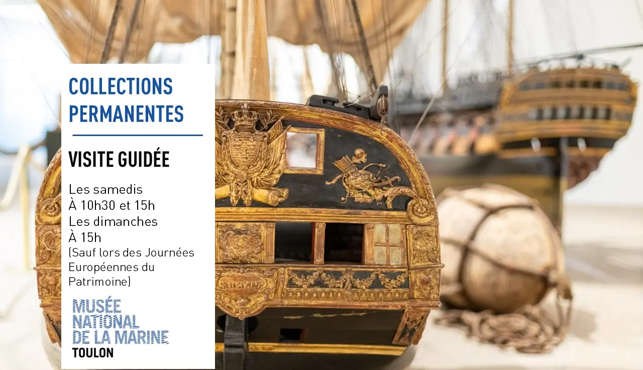 Visite guidée des collections ©Musée national de la Marine-Romain OSI (2)
