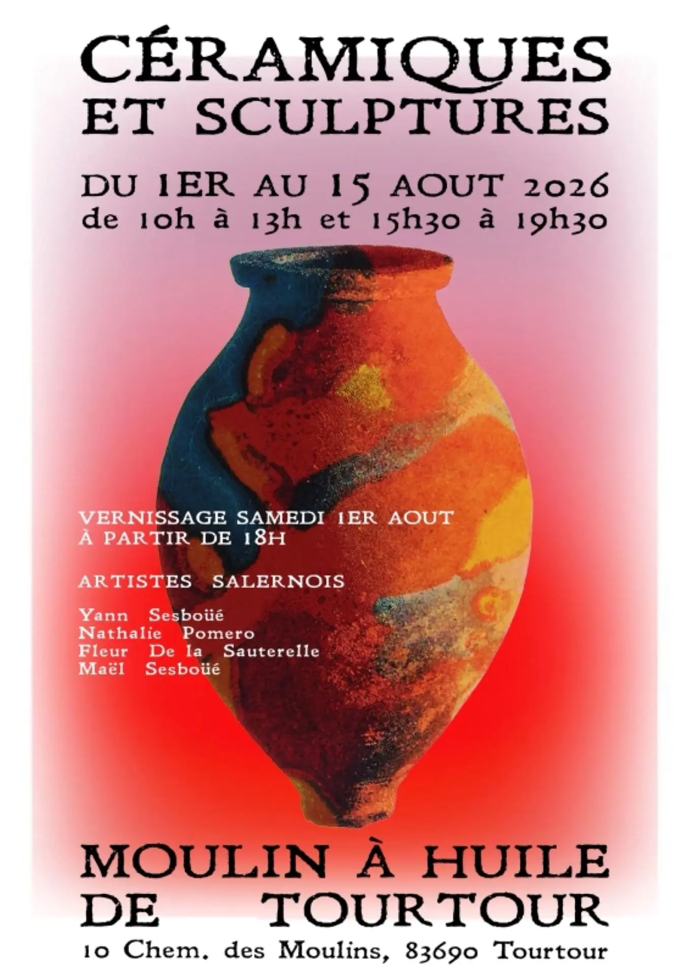 Exposition céramiques et sculptures