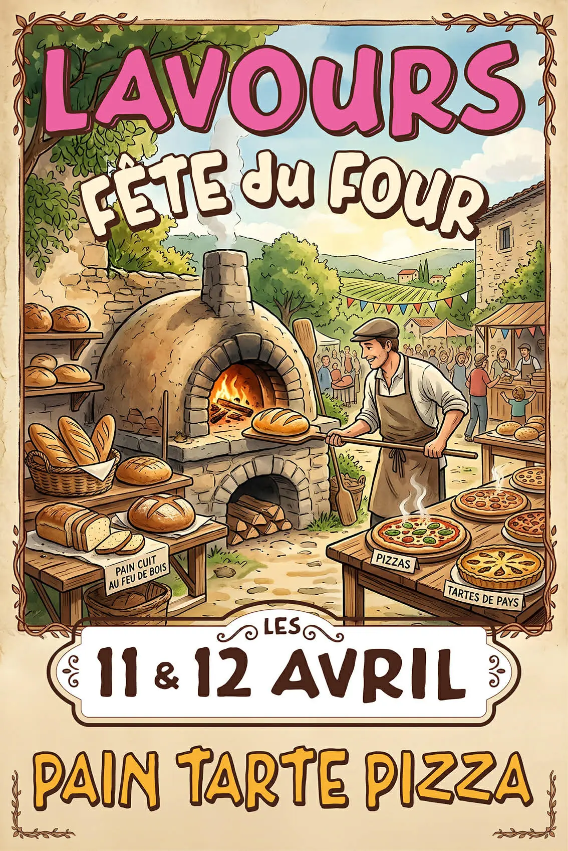 Fête du four_Lavours