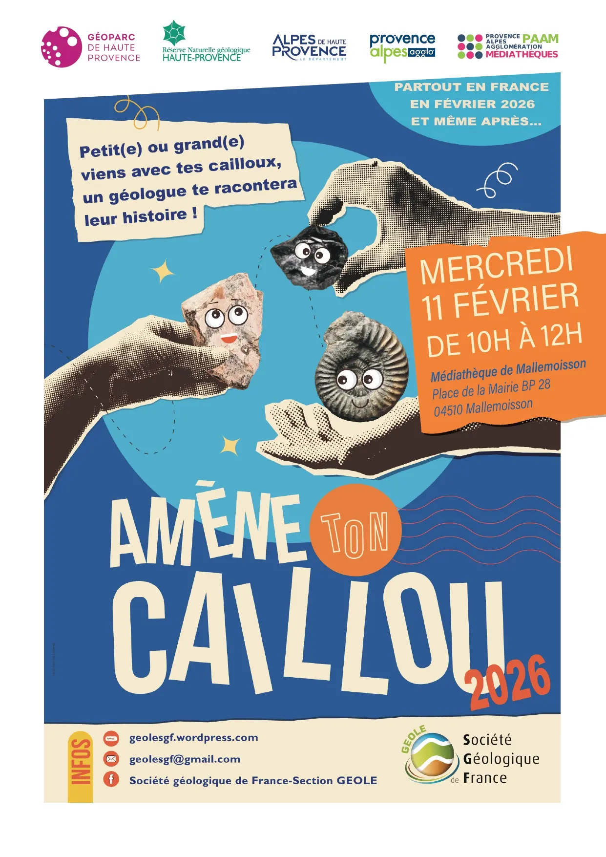 Affiche Amène ton caillou