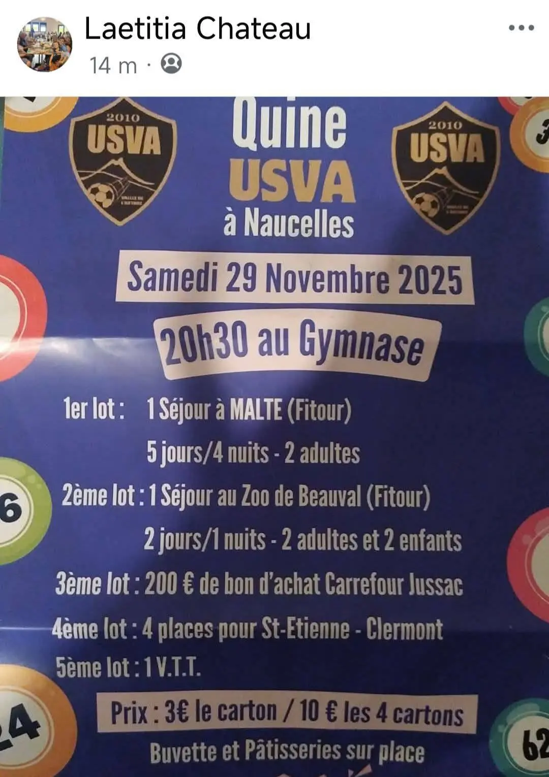Quine de l'USVA