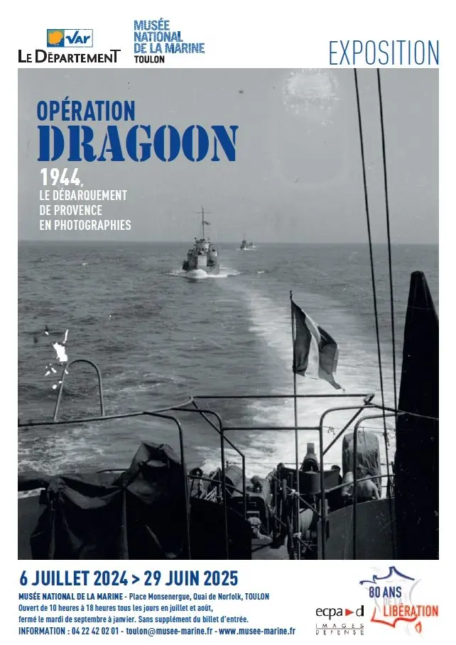 Affiche prolongation expo Dragoon