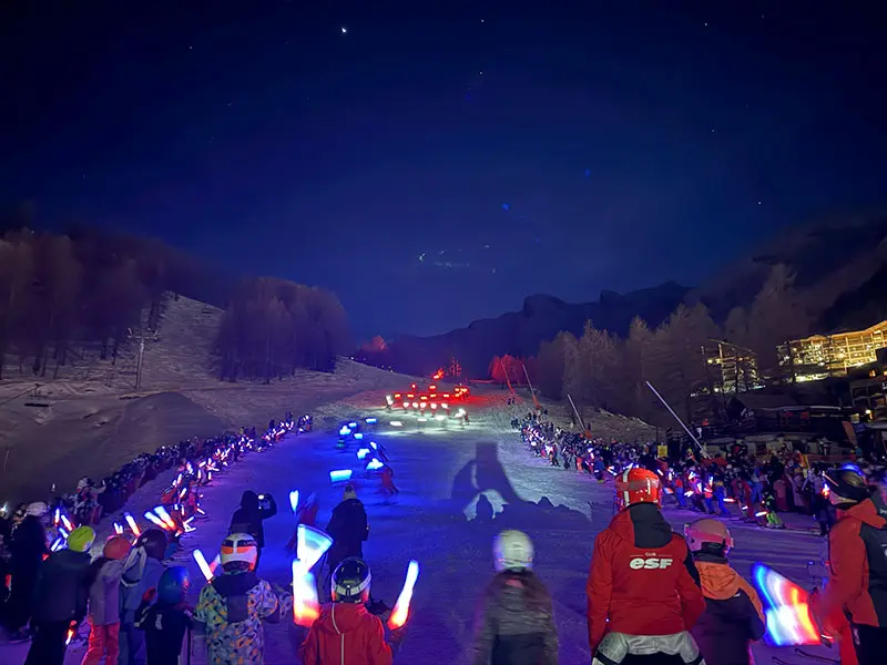 Ski show - Val d'Allos la Foux_La Foux d’Allos