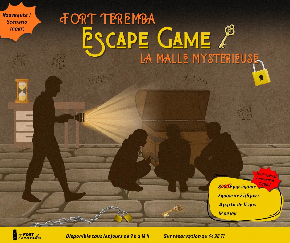Affiche escape game