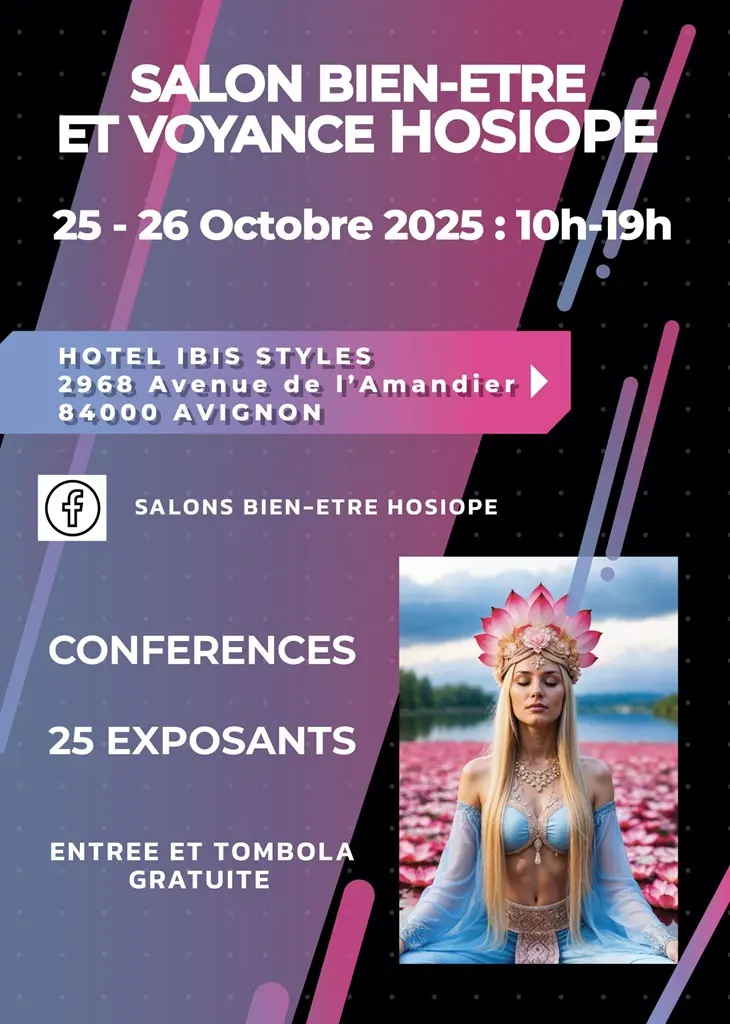 Salon Bien-être et voyance Hosiope_Avignon