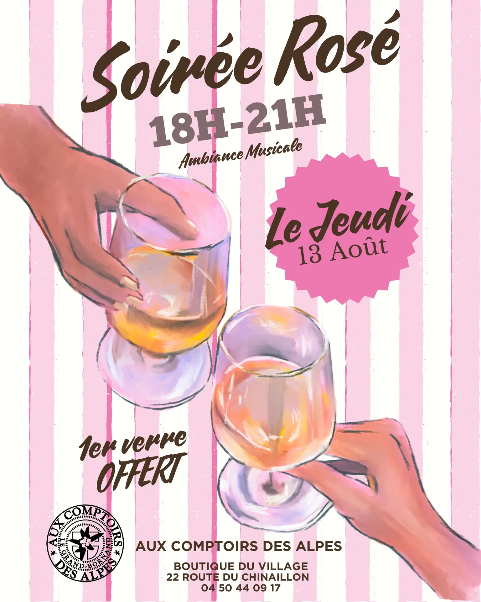 L'Apéro Aux comptoirs des Alpes_Le Grand-Bornand