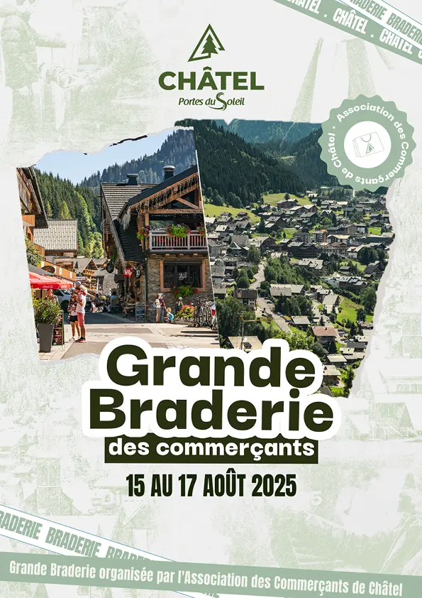 Grande braderie des commerçants_Châtel