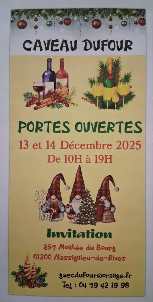 Portes ouvertes au Caveau Dufour_Massignieu-de-Rives