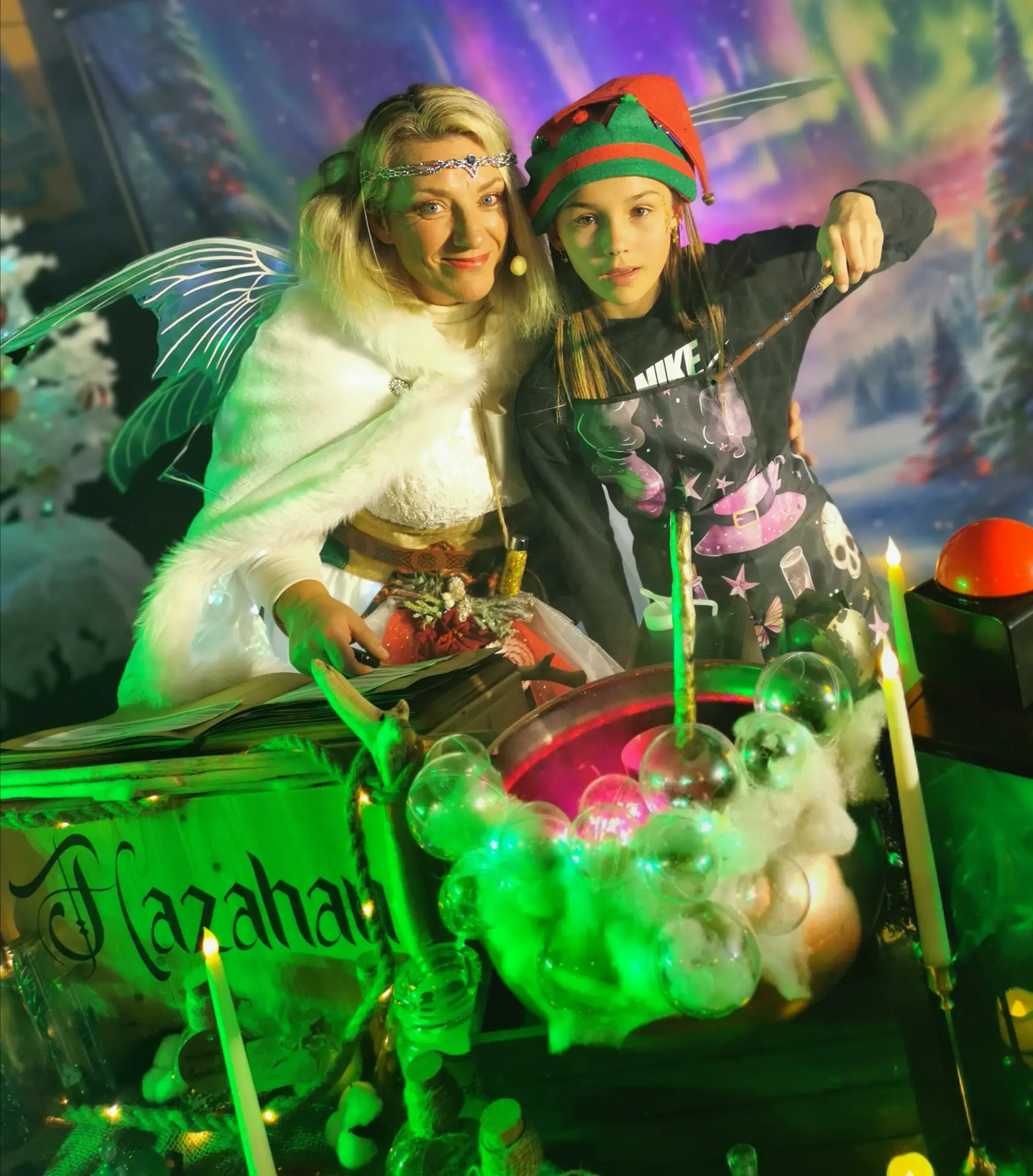 Spectacle enfants Le sortilège d'Arcano Lumina