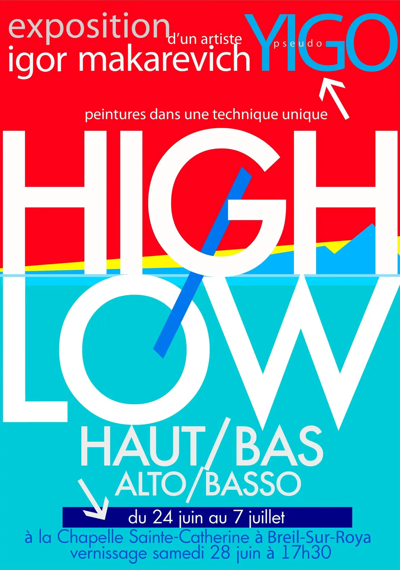 Exposition d'Igor Makarevich HAUT/BAS