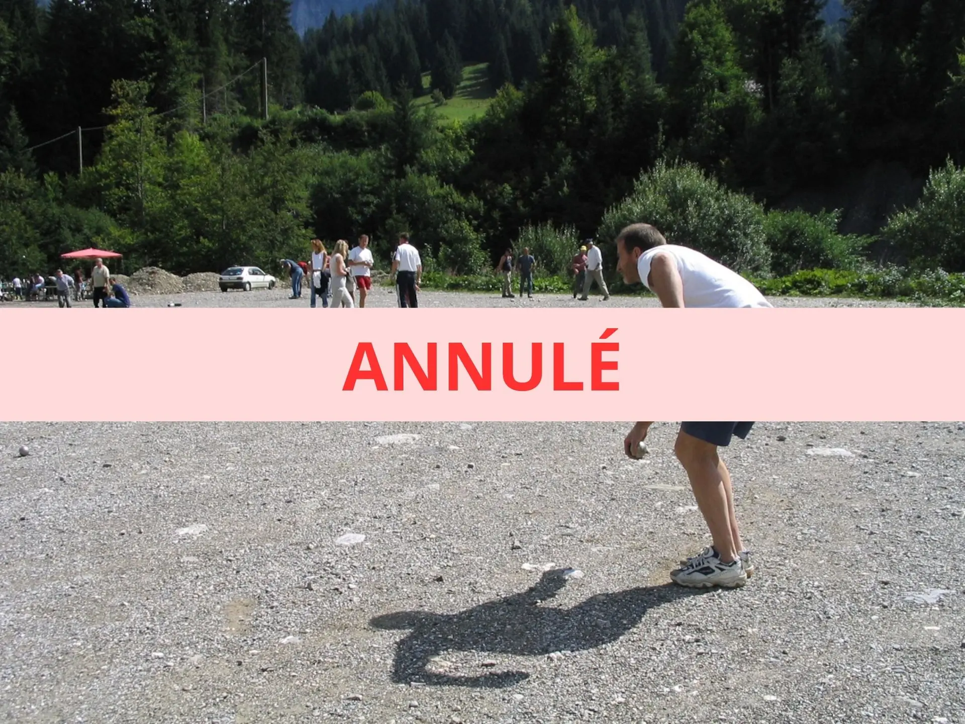 Annulation concours 2026