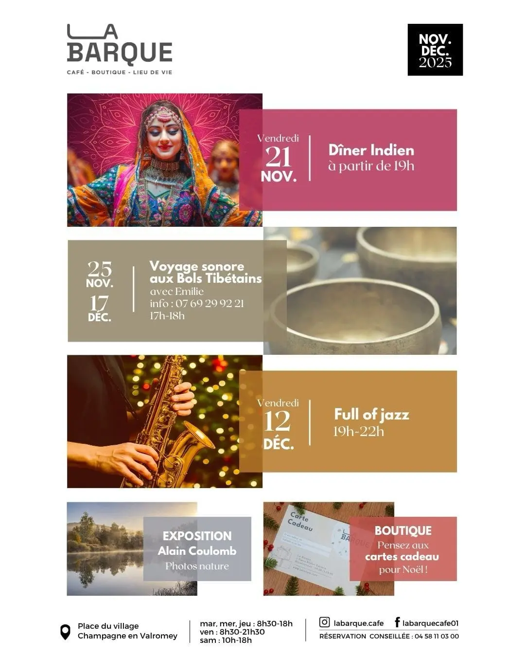 Concert Full of jazz à la Barque_Champagne-en-Valromey