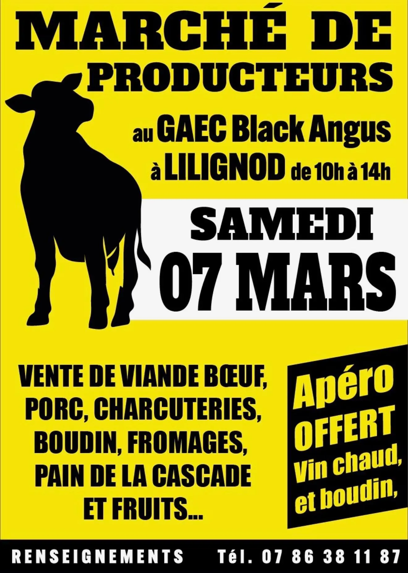 Marché de producteurs au GAEC Black Angus à Lilignod_Champagne-en-Valromey