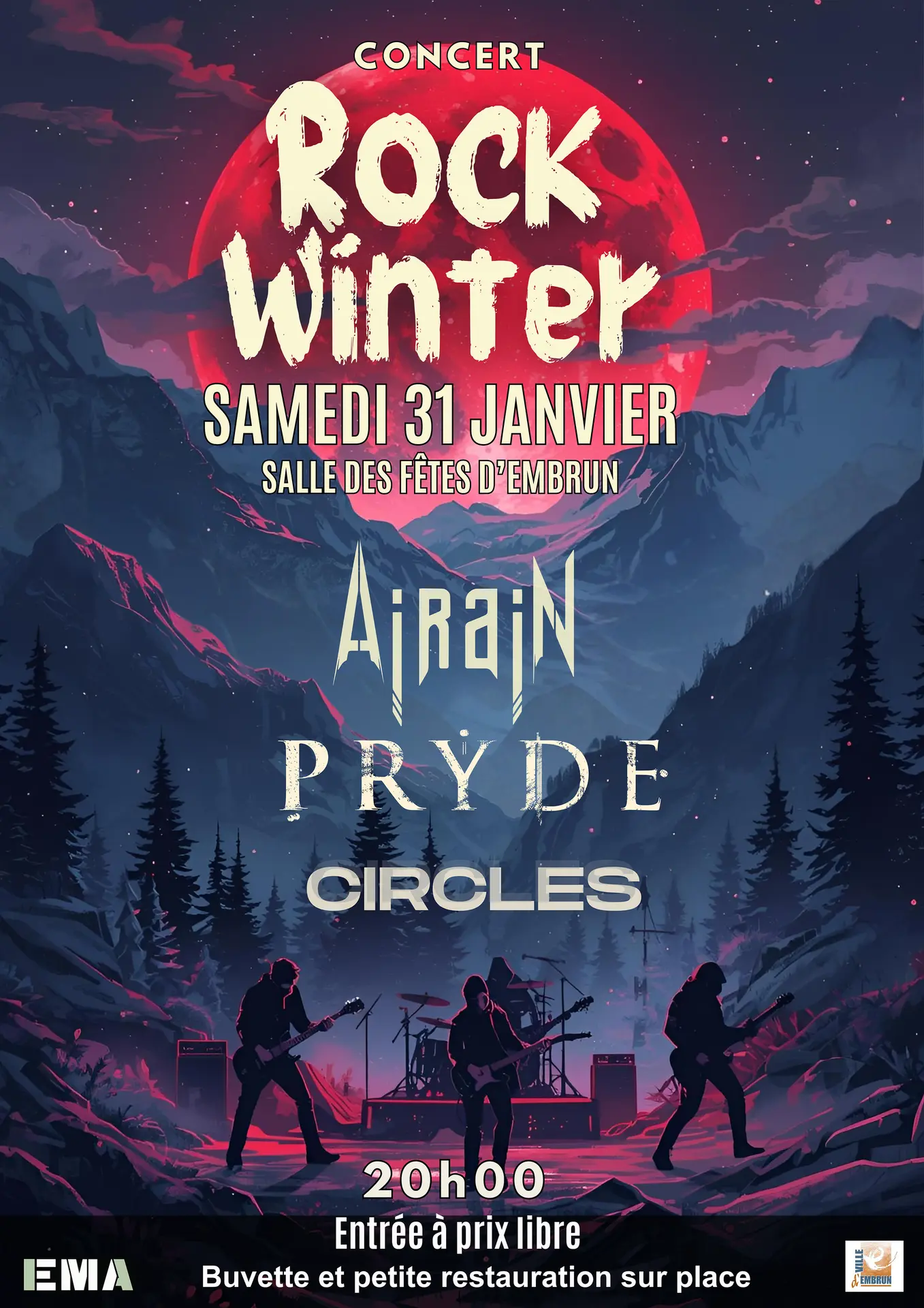 Concert Rock Winter 3ème édition