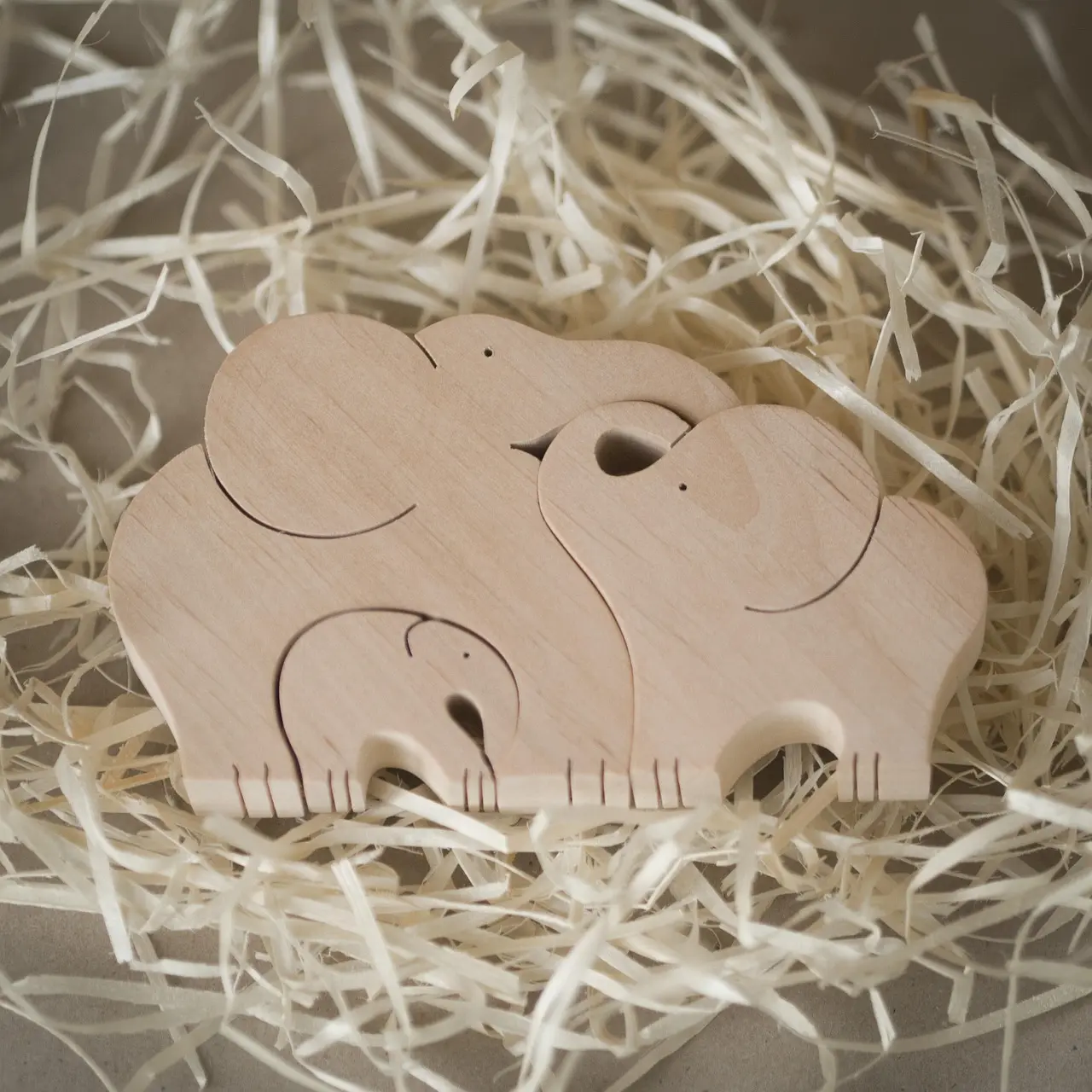 Un puzzle éléphant