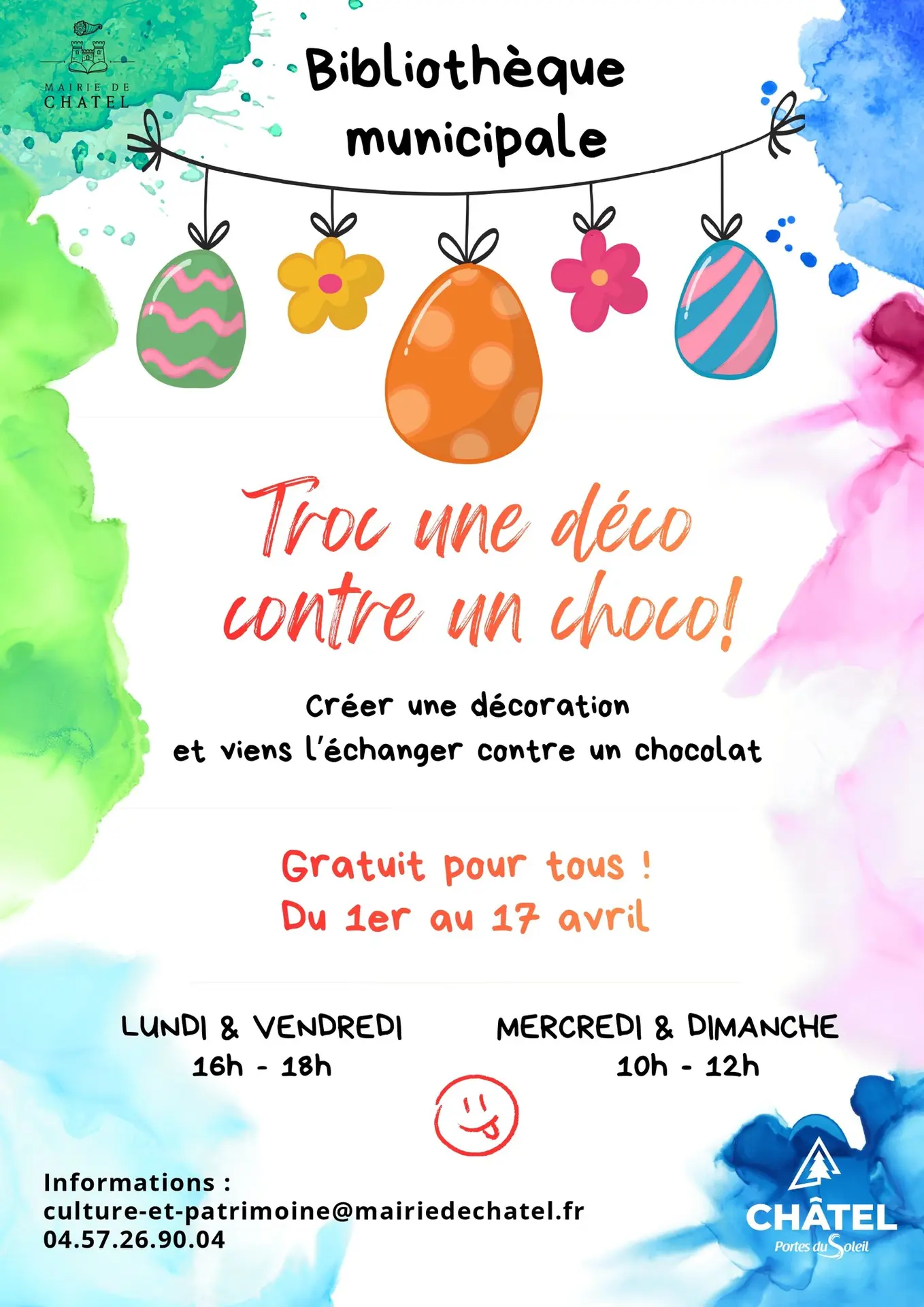 Troc une déco contre un choco !