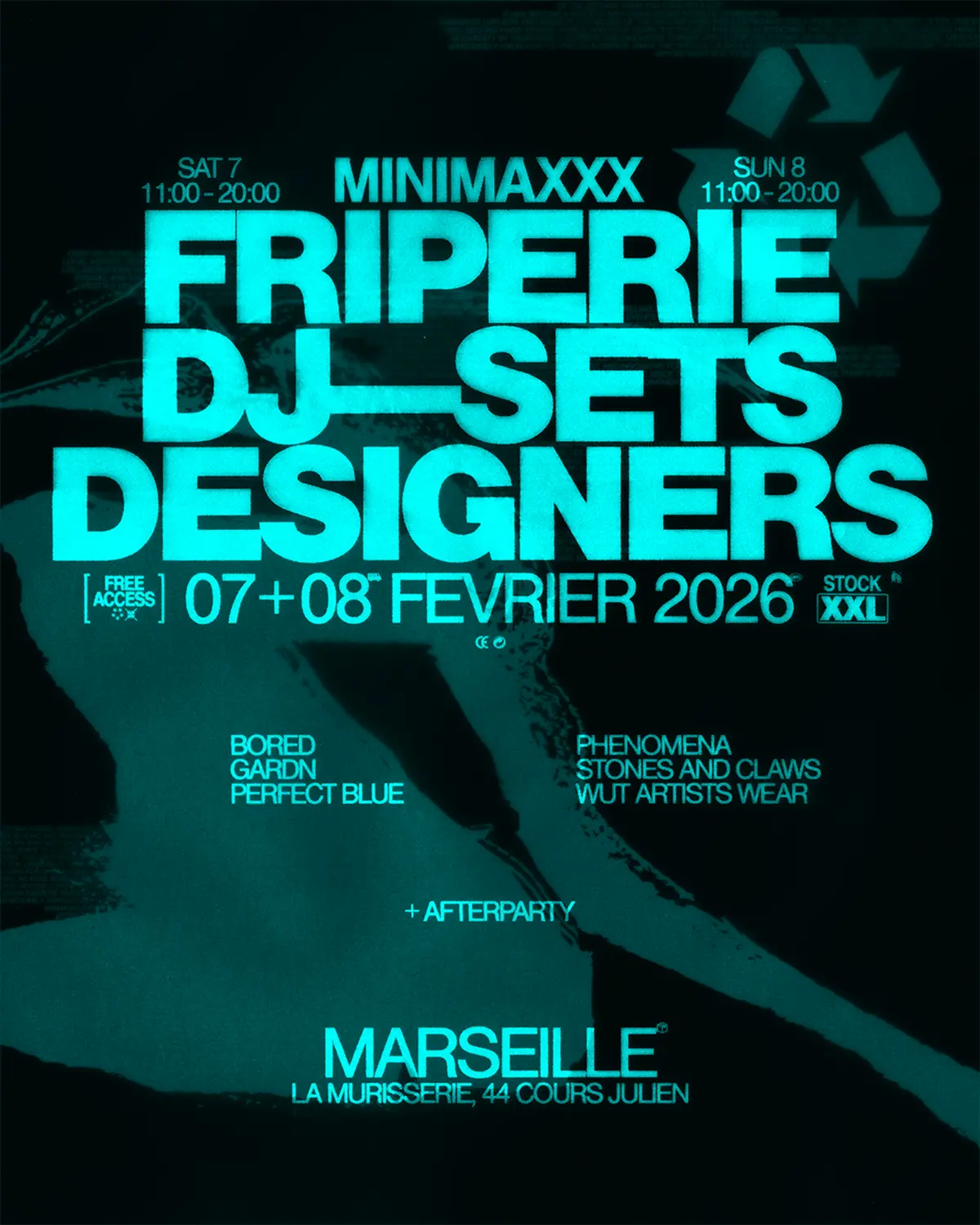 Minimaxxx — friperie + DJ sets et designers