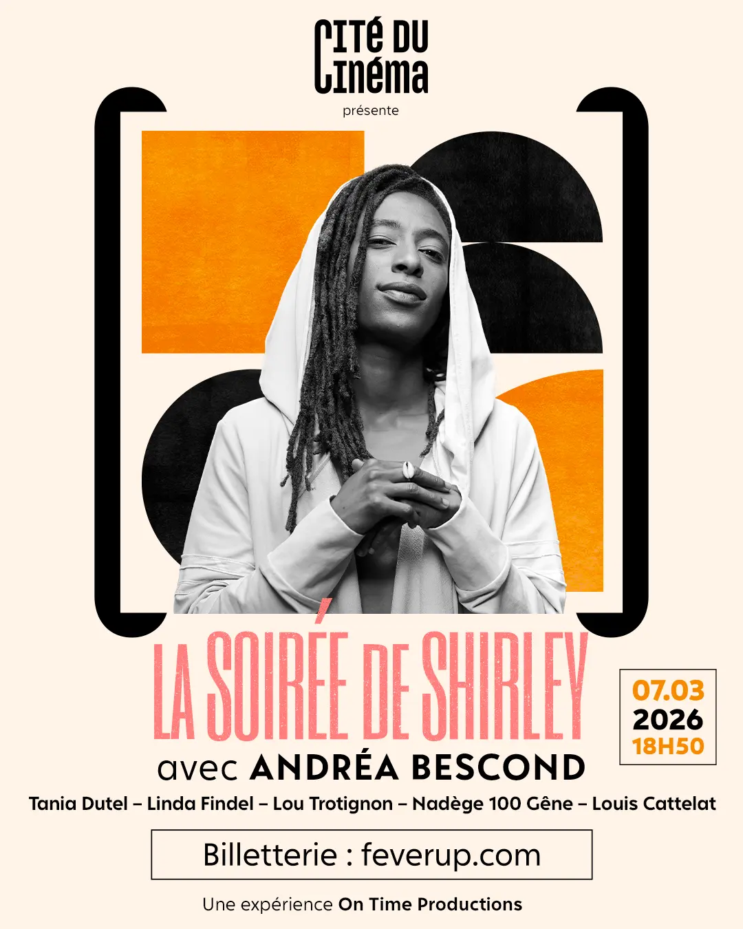 Evènement - La Soirée de Shirley à la Cité Evènement - La Soirée de Shirley à la Cité  du Cinéma_Saint-Denis