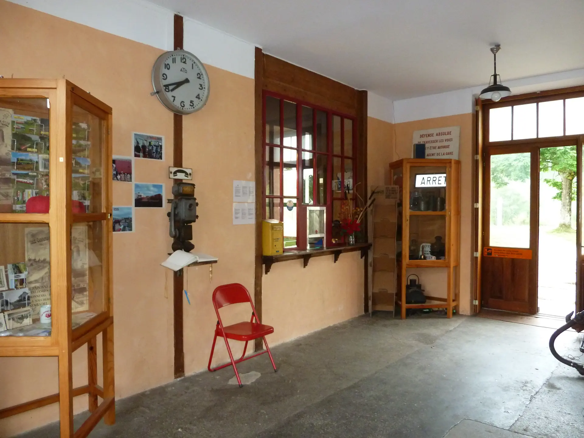 Journées européennes du patrimoine - Gare d'Estivareilles - CFHF