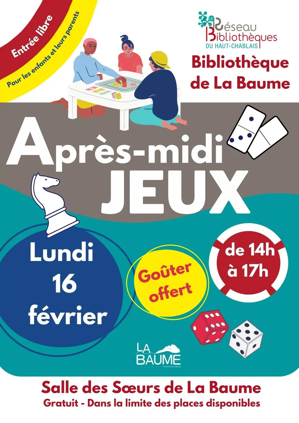 Après-midi jeux La Baume