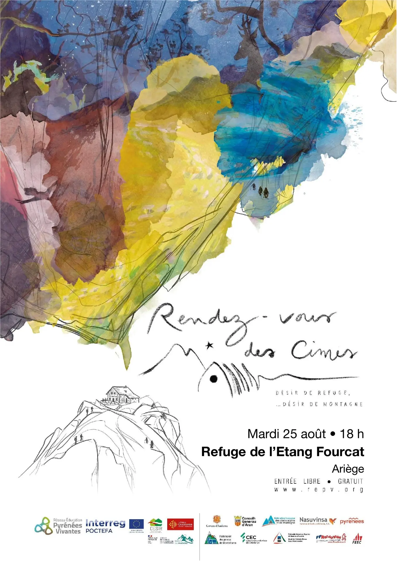 Rendez-vous des Cimes au refuge du Fourcat