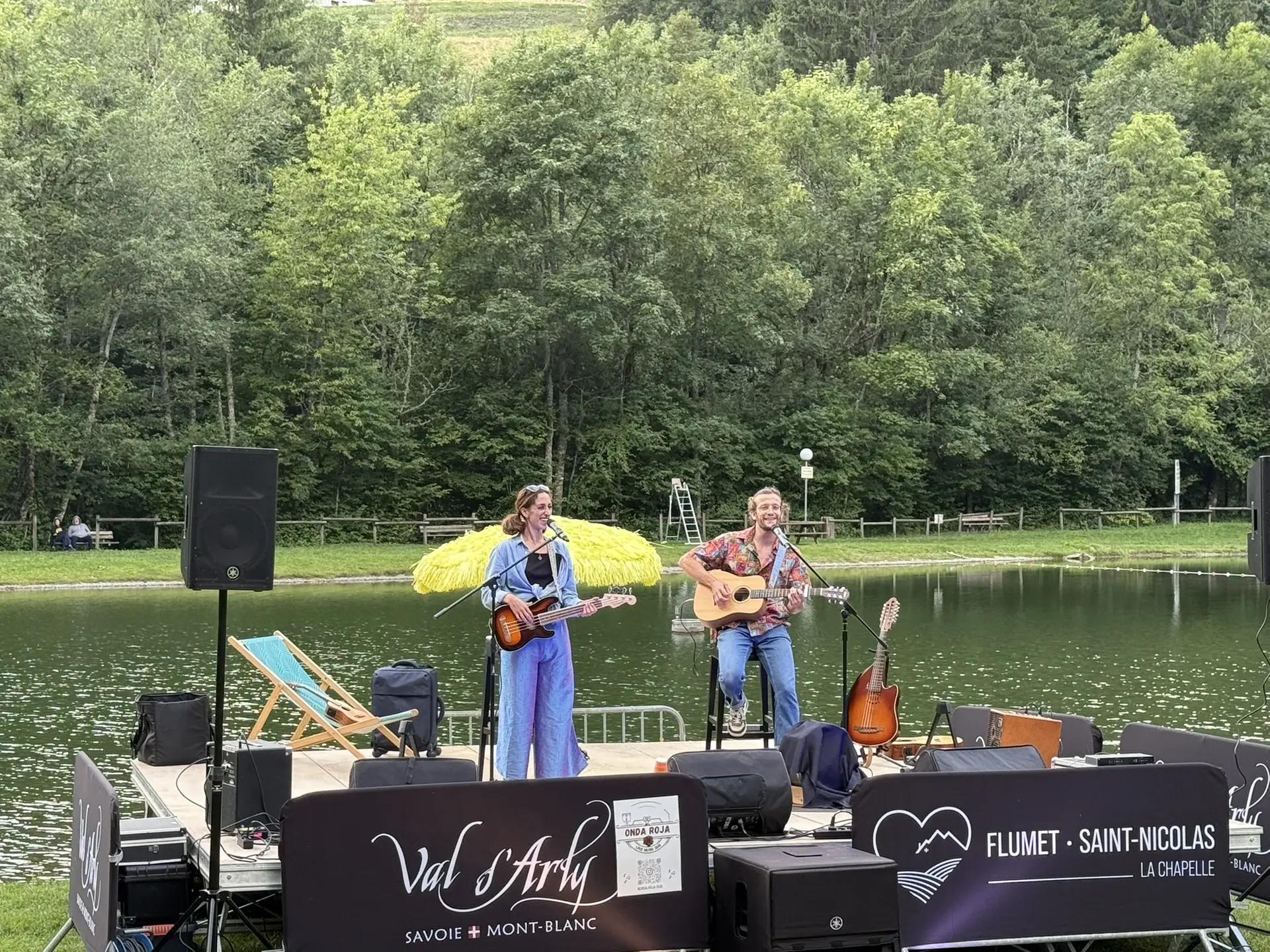 Concert Bands camp en plein air