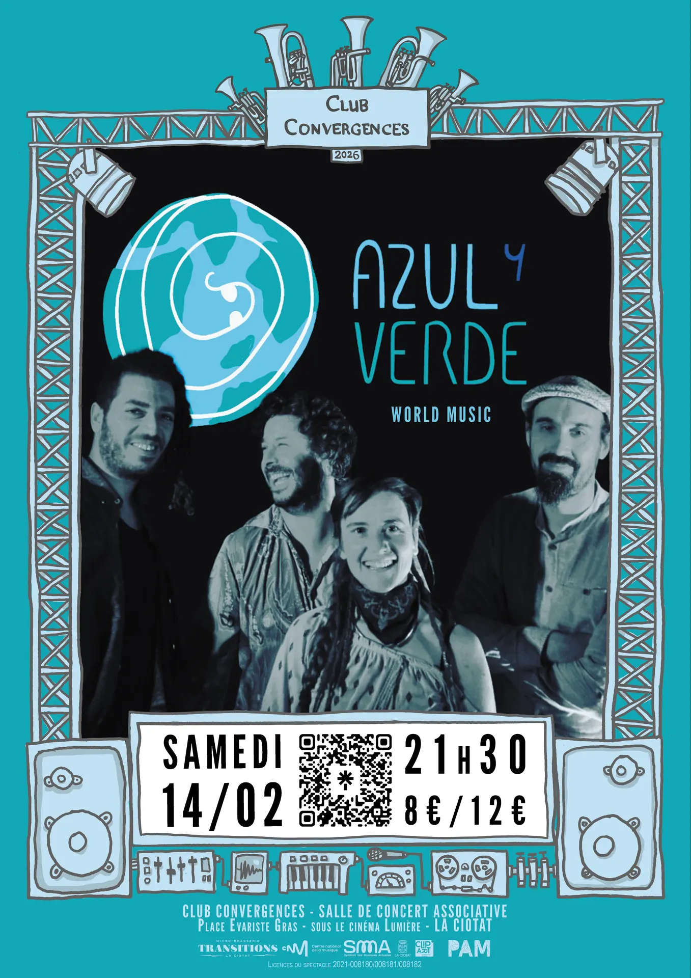Concert du groupe Azul y Verde