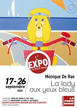 Monique De Rae - La Lady aux yeux bleus_Avignon
