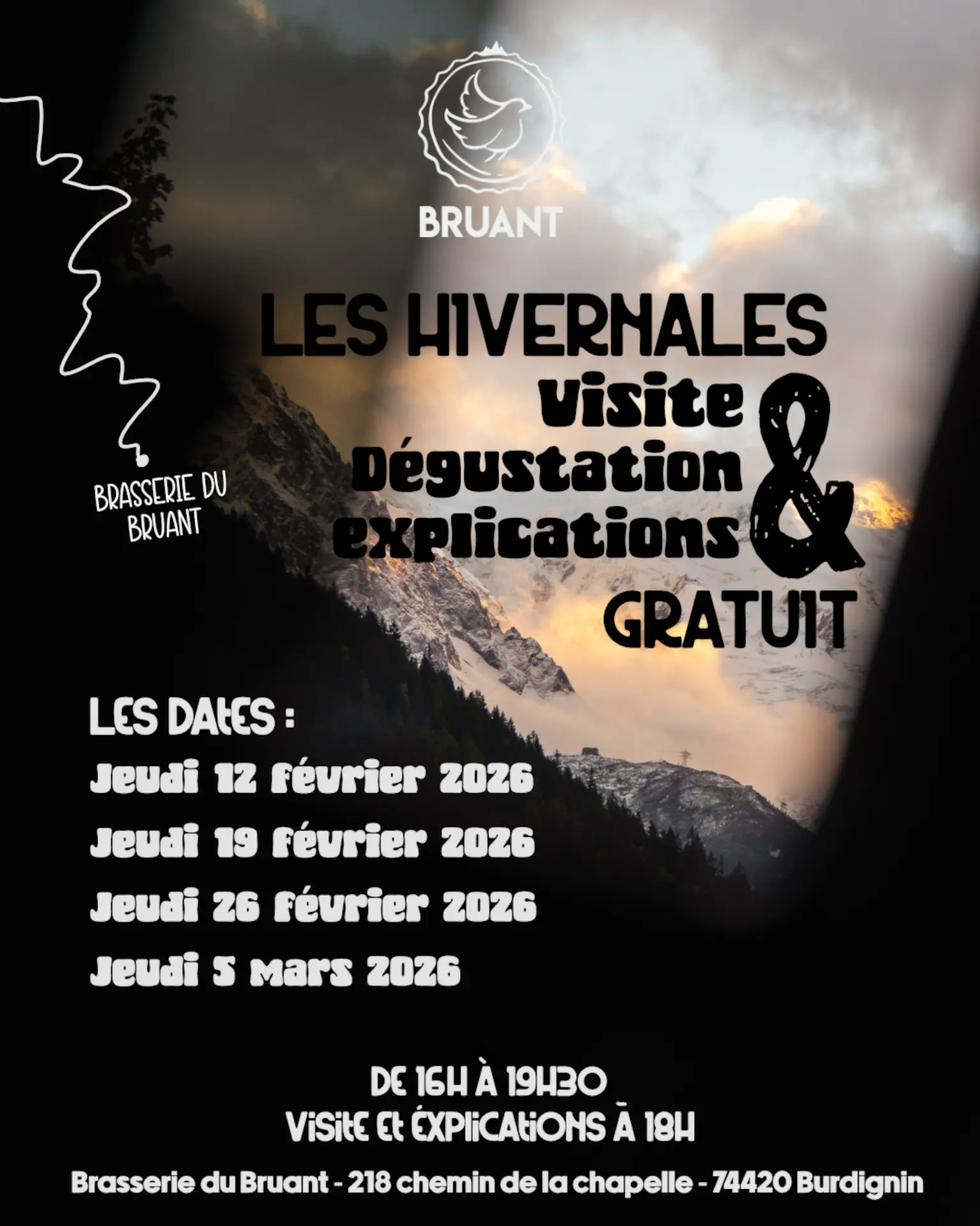 Les Hivernales - Visite de la Brasserie du Bruant_Burdignin