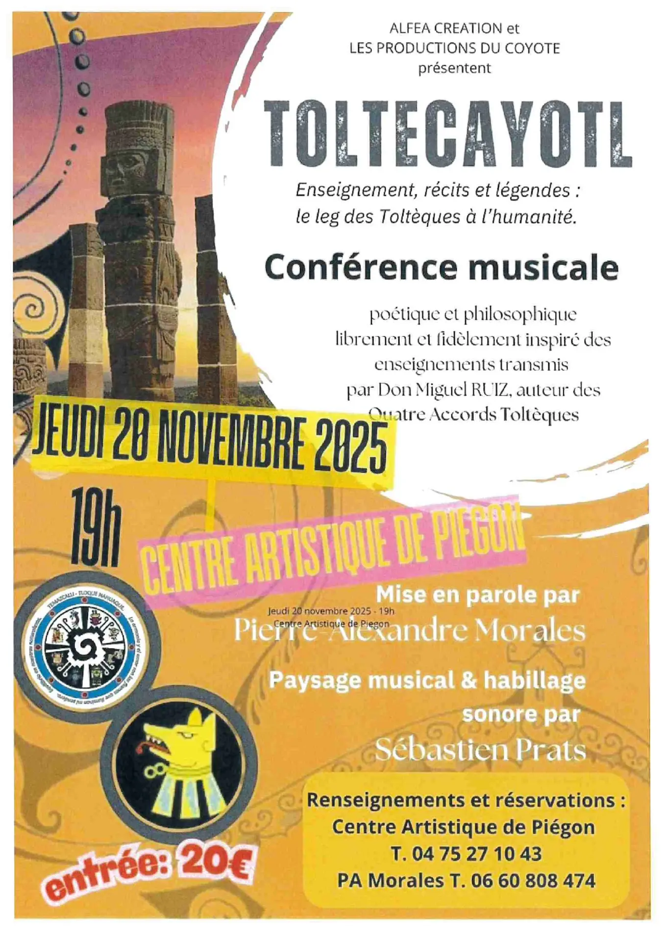 Conférence musicale Toltecayotl_Piégon