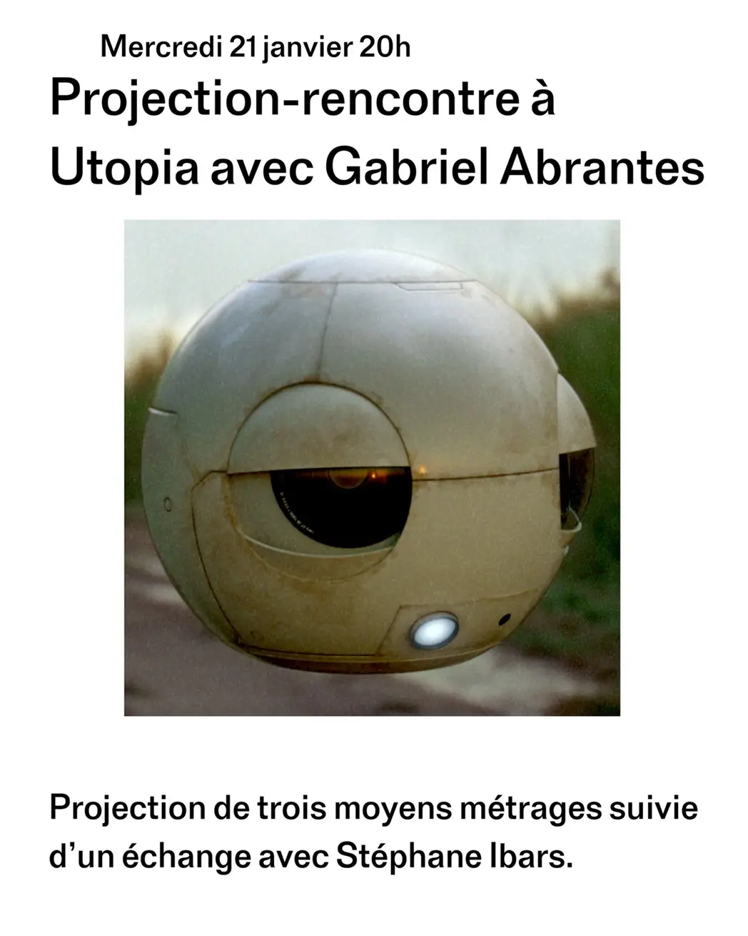 Projection-rencontre avec Gabriel Abrantes_Avignon