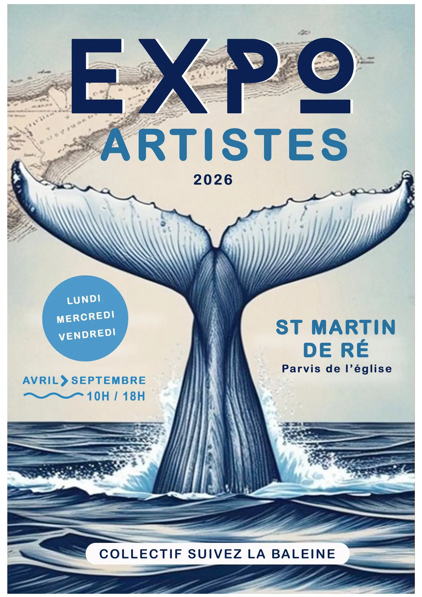 El mercado de las artes (patio de la iglesia)_Saint-Martin-de-Ré