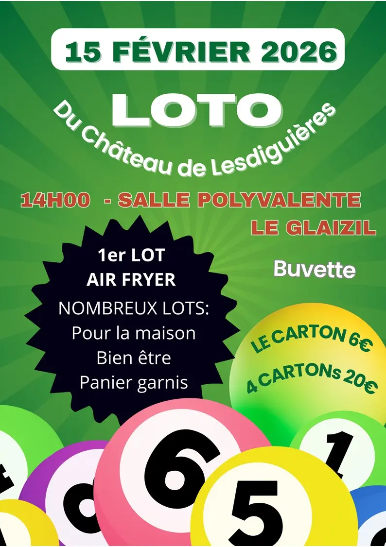 Loto du Château de Lesdiguières