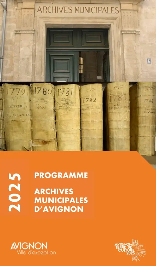 Visuel programme Archives municipales