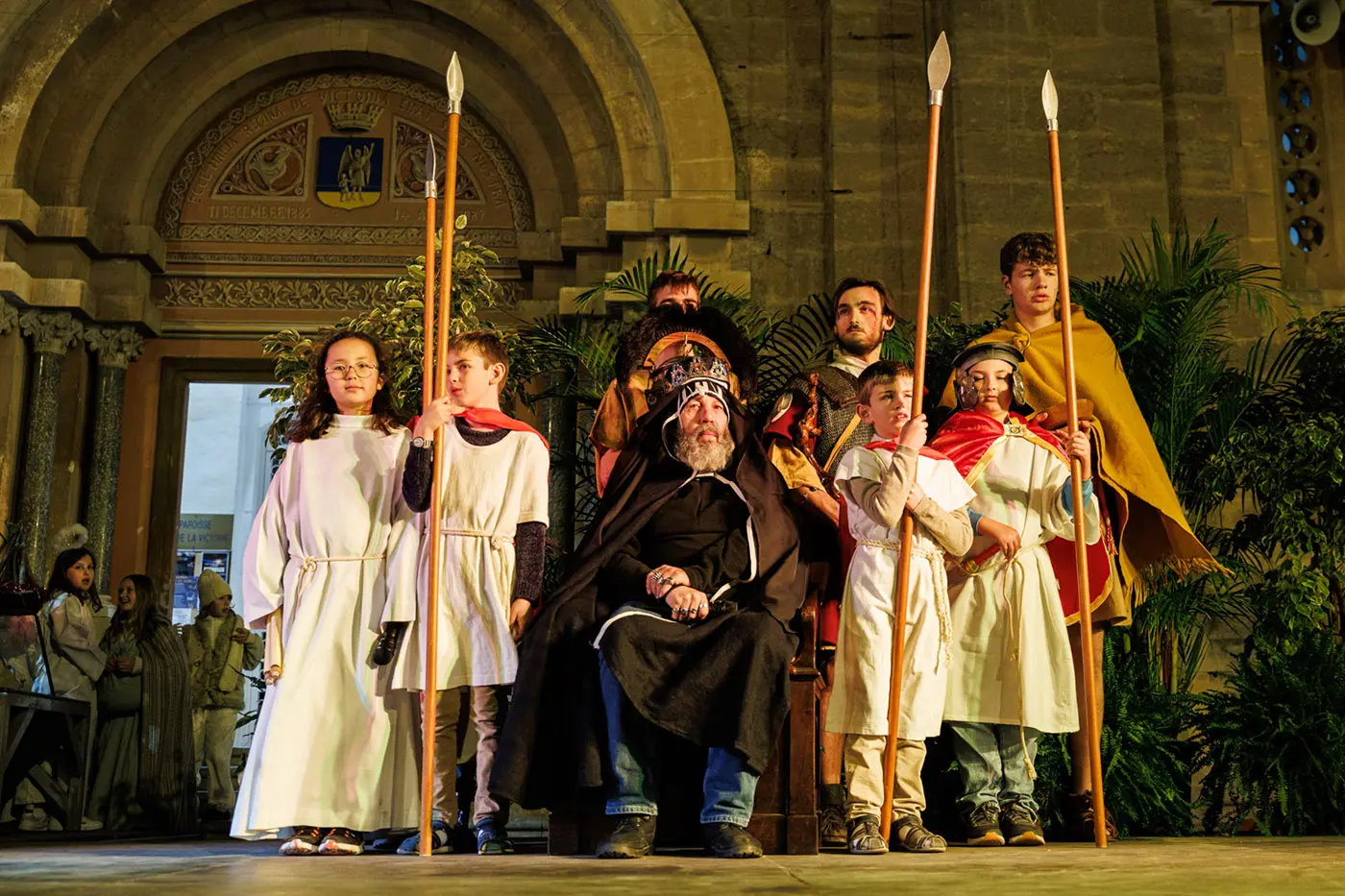 Crèche vivante de la paroisse