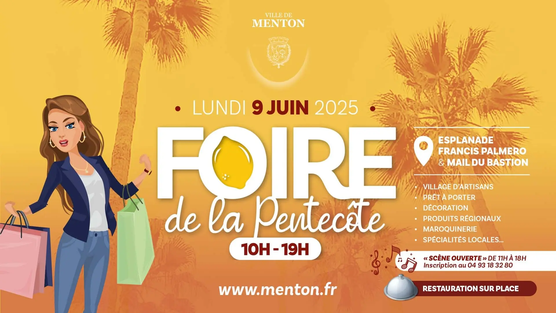 Affiche de la foire