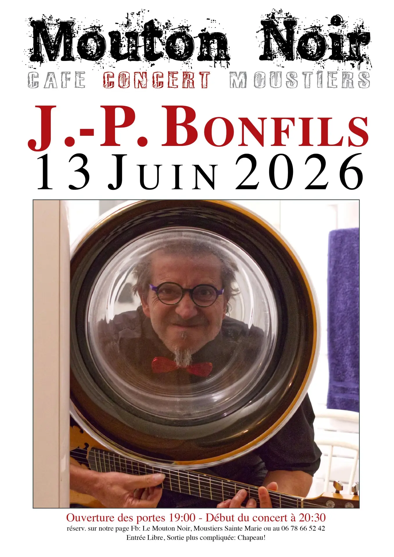 JP Bonfils en concert au Mouton Noir_Moustiers-Sainte-Marie