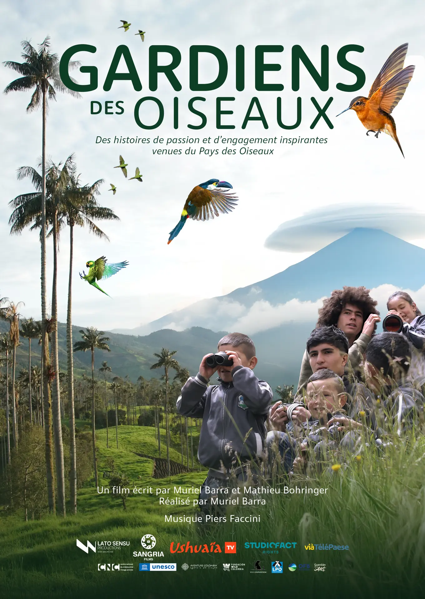 Projection Gardiens des oiseaux