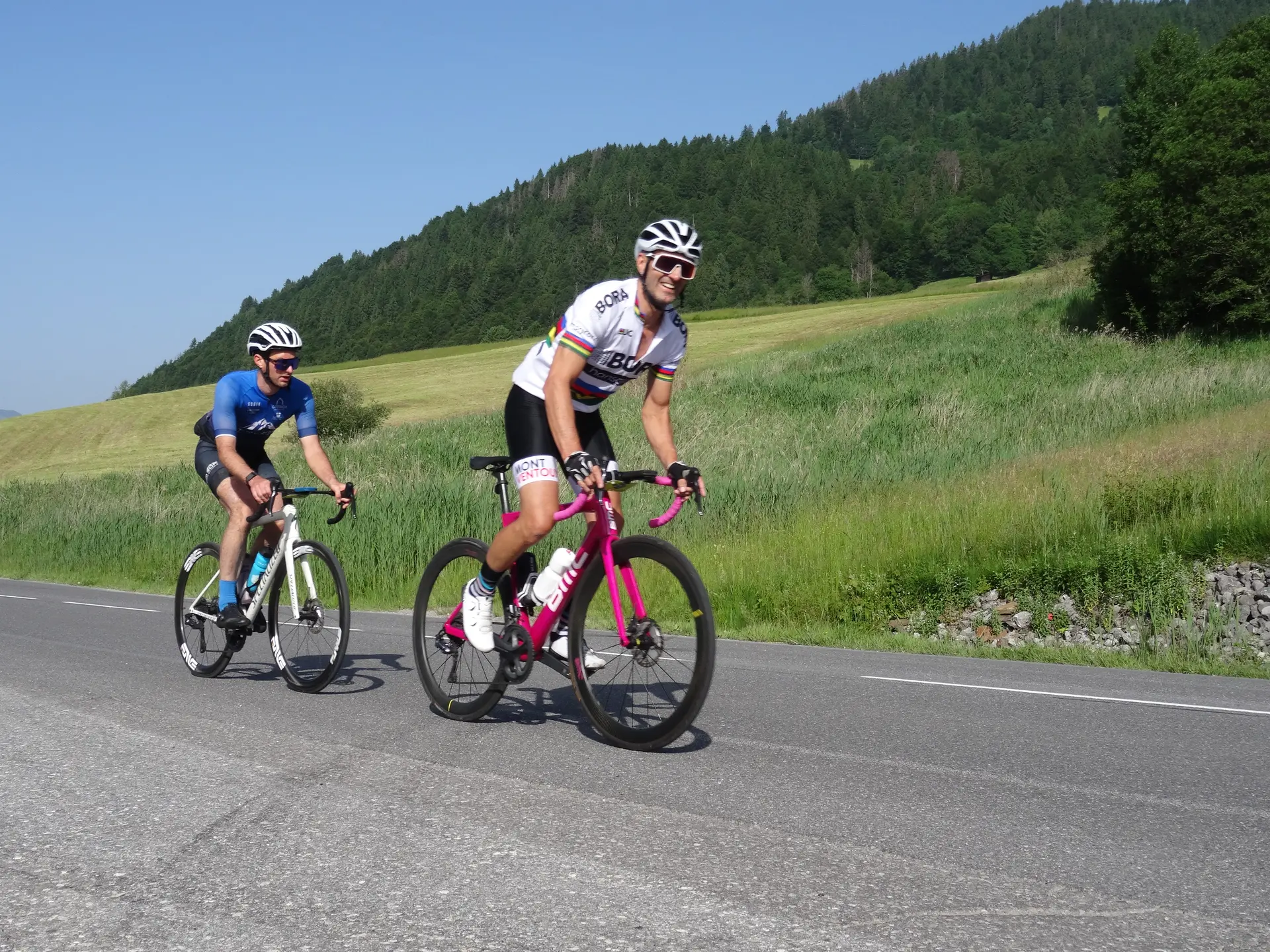 Parcours expert : Montée du Semnoz_La Giettaz