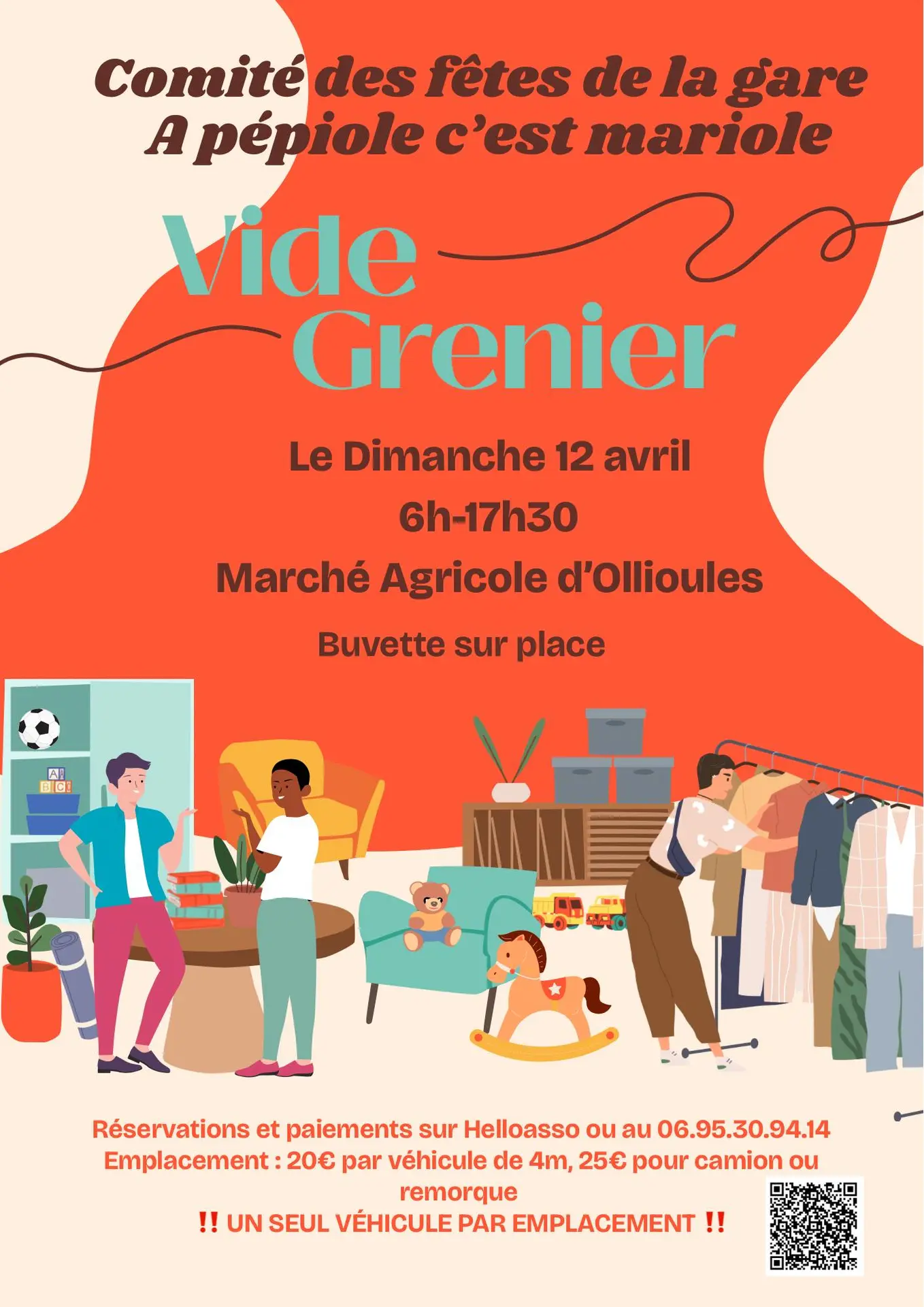 Vide grenier de Pépiole