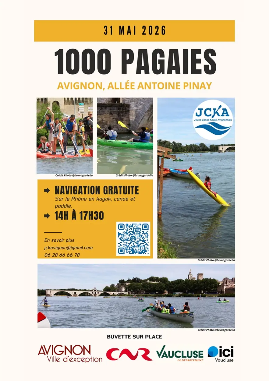 Les 1000 pagaies_Avignon