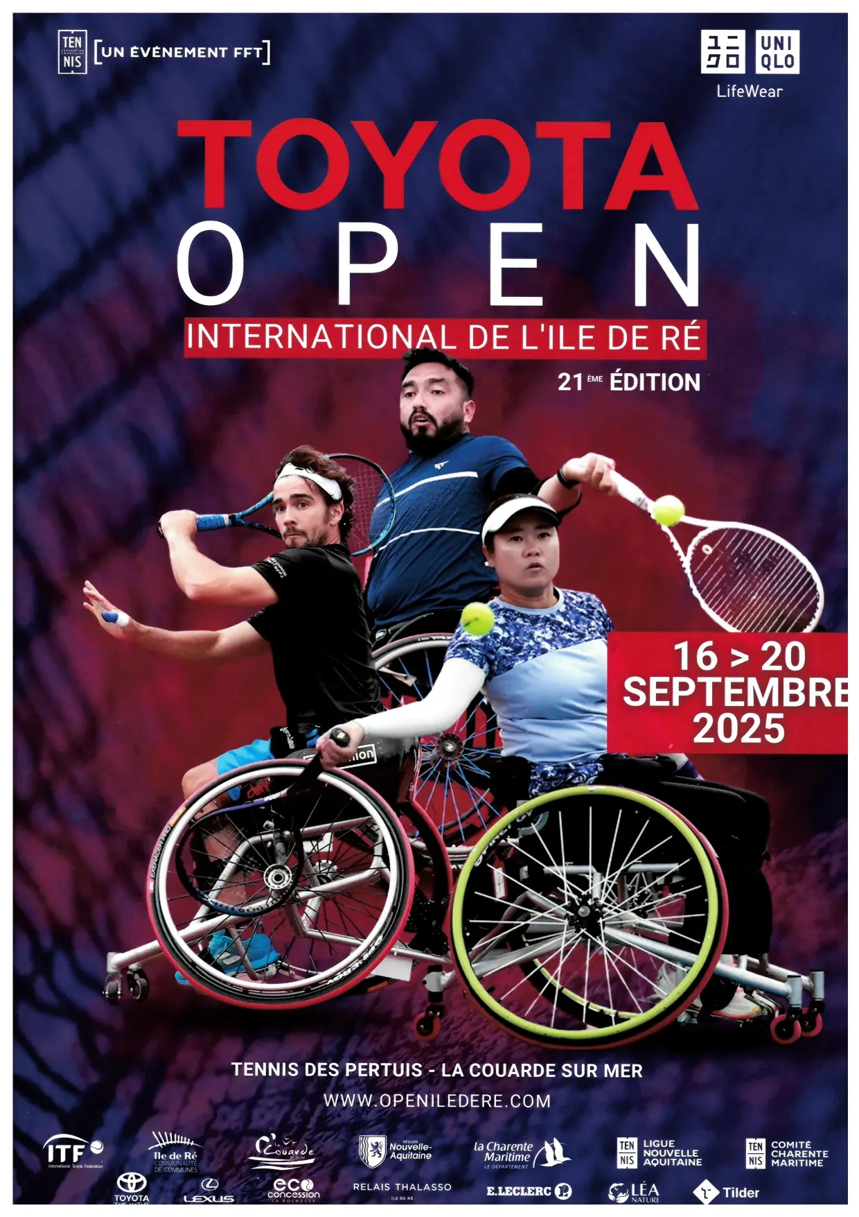 Toyota Open International de l'Ile de Ré - Paratennis_La Couarde-sur-Mer
