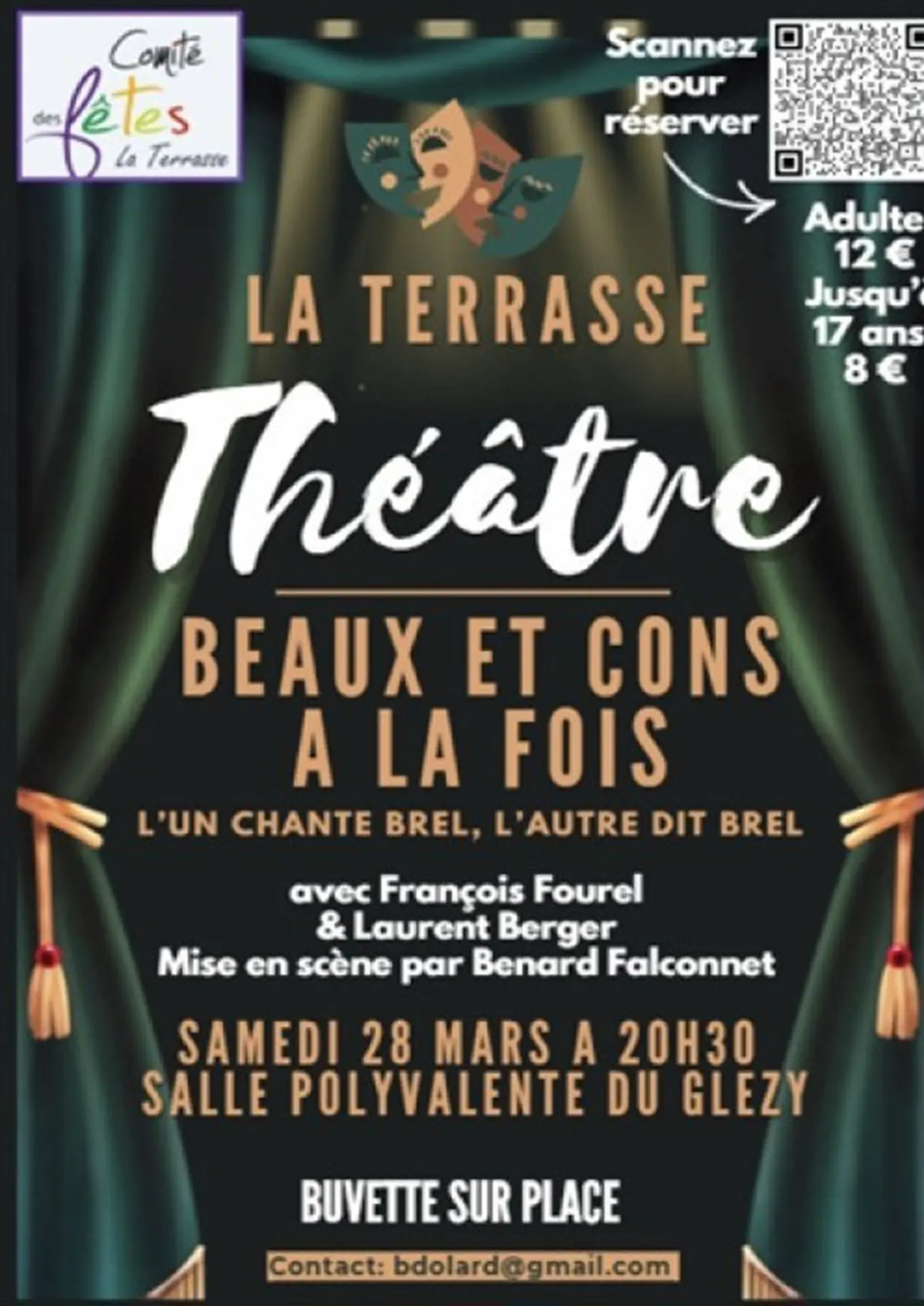 Théâtre musical Beaux et cons à la fois_La Terrasse