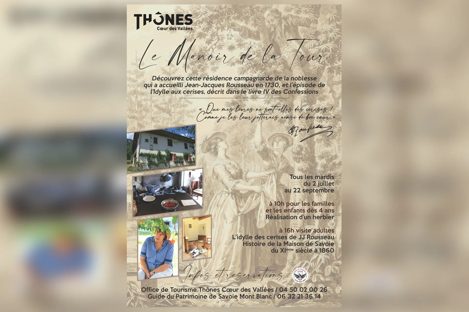 Manoir Tour - Rousseau - Patrimoine