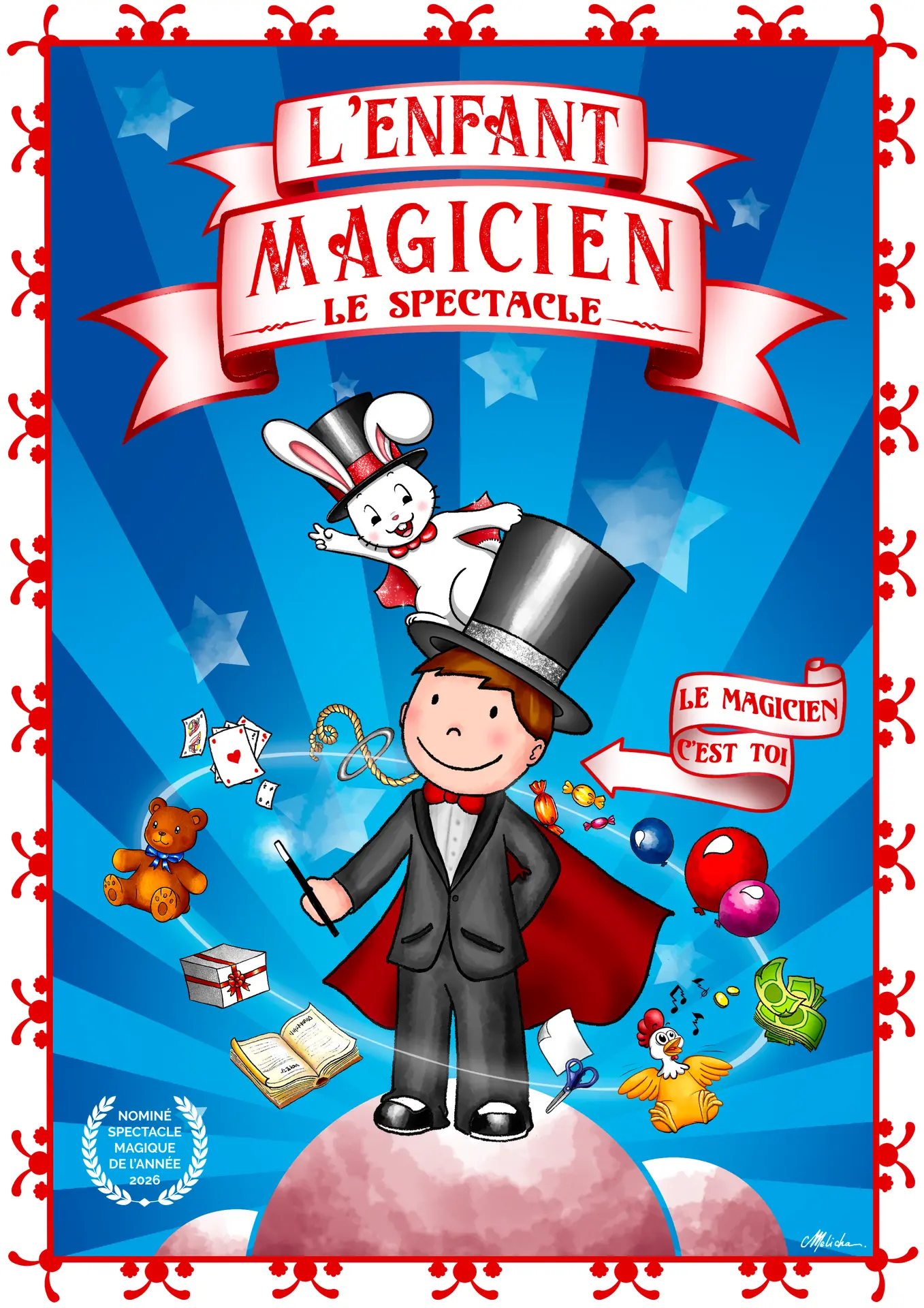 Affiche l_enfant magicien - françois MAJ mars 2026