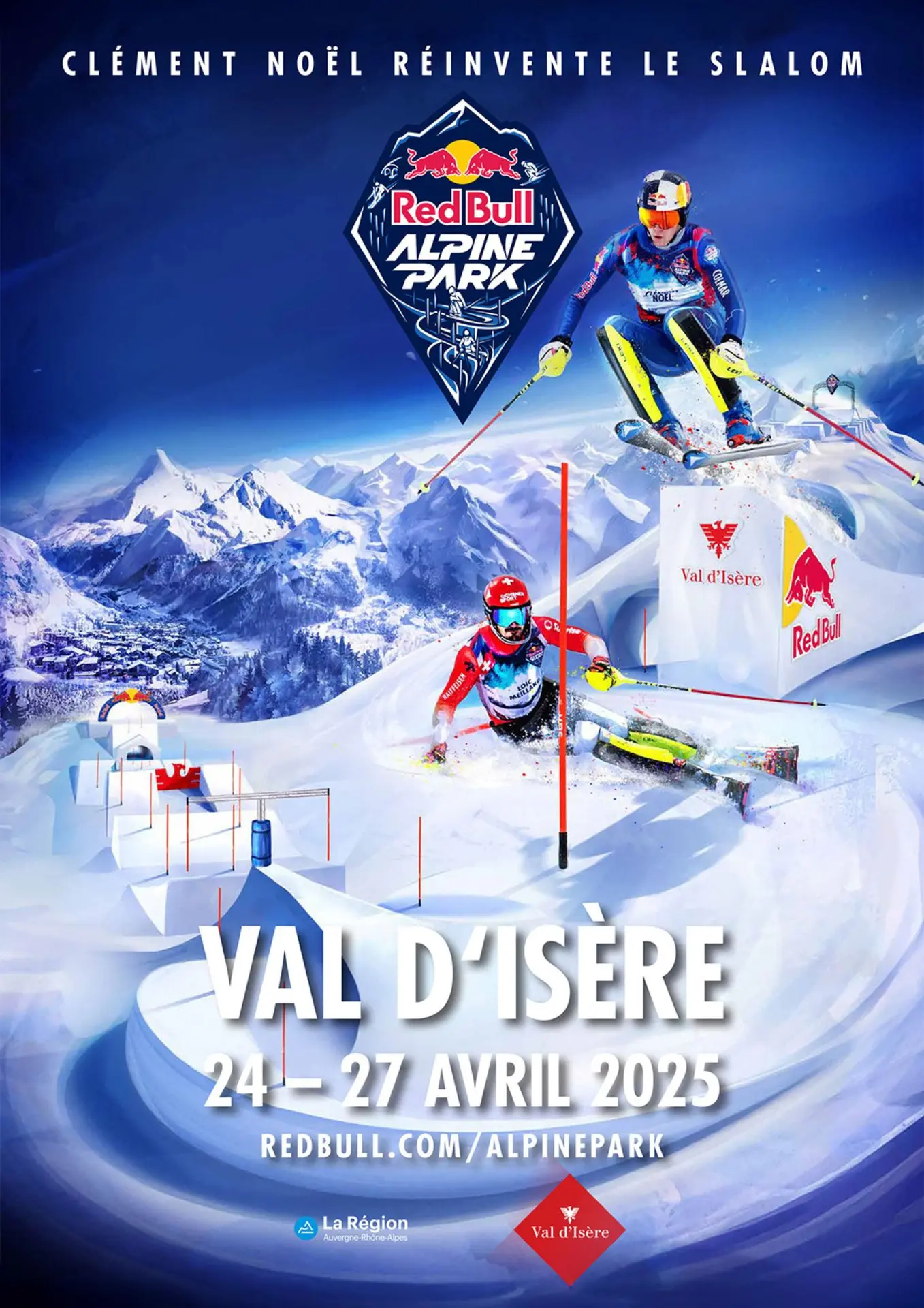 Affiche Red Bull Alpine Park 2025