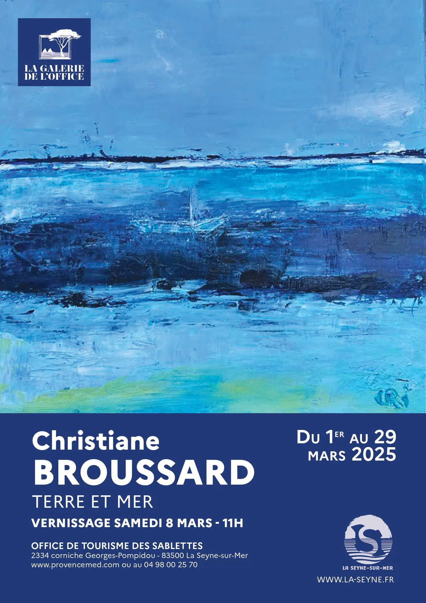 Exposition  « Terre et mer »  de Christiane Broussard_La Seyne-sur-Mer