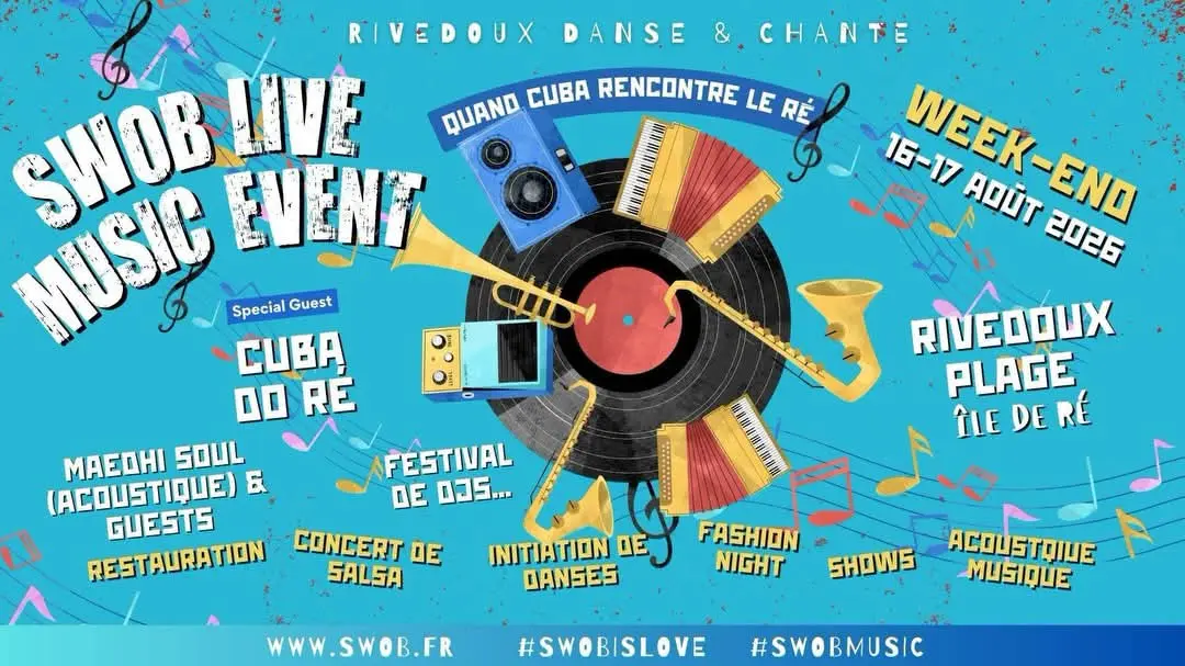 Swob Live Music Event_Rivedoux-Plage