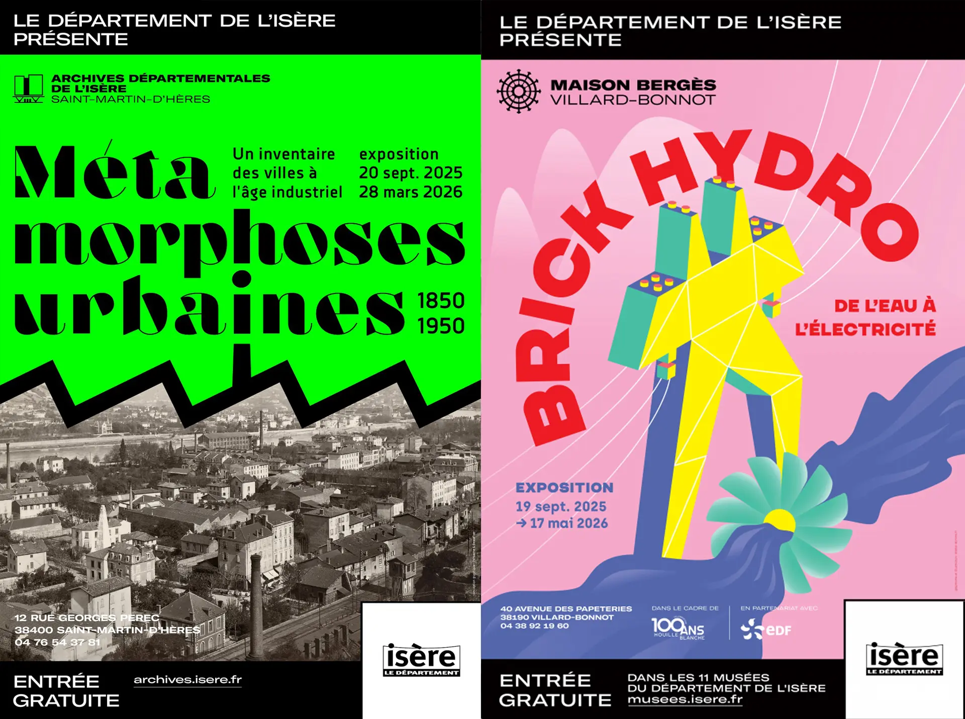 Affiches de Métamorphoses urbaines et Brick Hydro